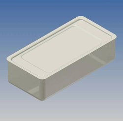 TEKO Electrolytic tin-plated steel enclosures, SCREW. 64 x 32 x 18 mm Electrolyic tin-plated. Obudowa uniwersalna TEKO 454.15, (D x S x W) 63.5 x 31.5 x 17.5 mm, stal, 1 szt.