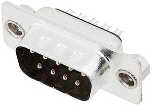 Listwa męska D-Sub encitech DB15-SP-K 2101-0181-02, rzędy: 2, styki: 15, 180 °, 1 szt.
