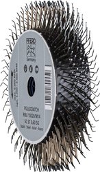 PFERD Szczotka okrągła POLISCRATCH niesplatana RBU Ø 100x20mm Drut stalowy M14 Ø 0,60 do szlifierek kątowych 43502102 5 szt.