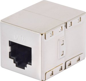 Przejściówka, adapter LAN RJ45 Renkforce rf-nk-03 [1x złącze żeńskie RJ45 - 1x złącze żeńskie RJ45]