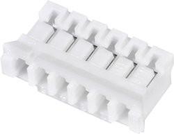 Obudowa złącza pin żeńskiego na kabel JST PHR-10, Ilość pinów 10, Wymiary siatki: 2 mm, 1 szt.