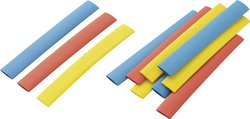 Zestaw rurek termokurczliwych TRU COMPONENTS RPS8 1572079, 2:1, od 9.50 mm do 4.80 mm, 12 szt.