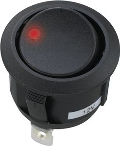 Przełącznik kołyskowy samochodowy TRU COMPONENTS TC-R13-112CL-02 1587930, 1 x wł/wł, 12 V/DC, 20 A