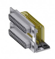 Złącze męskie podwójne D-Sub Deltron Connectors DPB 25SN70/25SN70, rzędy: 2, styki: 25, 180 °, 1 szt.
