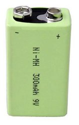 Akumulator 9 V, NiMH Emmerich ER-6600444, 300 mAh, 8.4 V, 1 szt.