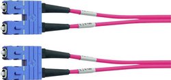 Kabel światłowodowy Telegärtner L00880C0010, złącze męskie SC, złącze męskie SC, 1.00 m