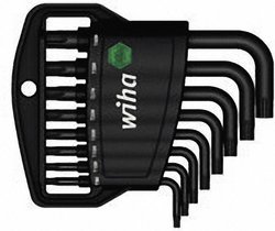 Zestaw kluczy trzpieniowych TORX® Tamper Resistant, 8 częściowy Zestaw kluczy trzpieniowych Wiha 36462 TORX BO 8 szt.