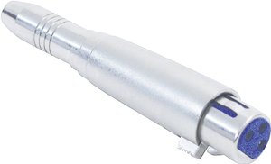 Przejściówka, adapter Omnitronic 30226555 [1x złącze żeńskie XLR 3 pin - 1x złącze żeńskie jack 6,3 mm (stereo)]