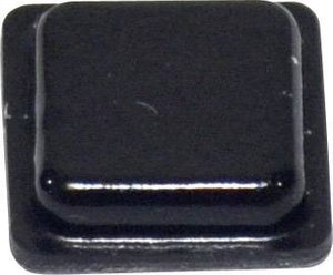 Stopka samoprzylepna do obudów i urządzeń TOOLCRAFT PD2100SW, 10,2 x 10,2 x 2,5 mm