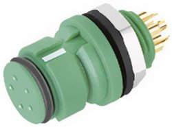 Złącze męskie okrągłe binder 99 9228 070 08, styki:8, 63 V, 1 A, 1 szt.