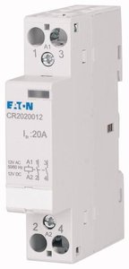 Stycznik instalacyjny Eaton CR2011012 12 V DC/AC 20 A 1 NO, 1 NC  1 szt.
