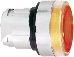 Przycisk z podświetleniem LED Schneider Electric Harmony ZB4BA38, IP66, zielony