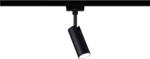Lampa do systemu szynowego, wysokonapięciowego Paulmann  96940 LED wbudowany na stałe 4.5 W LED 540 lm czarny (matowy), chrom