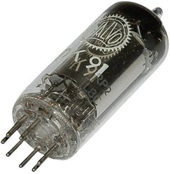 Lampa elektronowa DK DK 91  DK 91 Ilość biegunów 7 Trzonek miniaturowy Opis: Heptoda