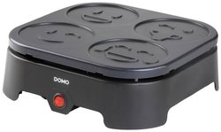 Naleśnikarka DOMO PANCAKE MAKER EMOJI powłoka nieprzywierająca, czarny