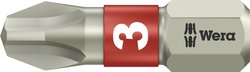 Bit krzyżakowy PH 3 Wera 3851/1 TS PH 3 X 25 MM 05071012001 stal nierdzewna  D 6.3 1 szt.