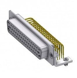 Złącze żeńskie D-Sub Deltron Connectors DTS50 SYC/2 M47UN, rzędy: 2, styki: 50, 90 °, 1 szt.