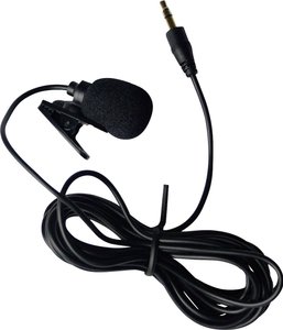 Przypinany mikrofon Geemarc LH150 do wzmacniacza pętli indukcyjnej LH150 lub LH160 - 3 metry długości kabla Mikrofon Geemarc LH150_LAPELMIC 1 szt.