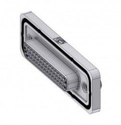 Złącze żeńskie D-Sub Deltron Connectors HD-DWM44SZ/2M85UN, rzędy: 3, styki: 44, 180 °, 1 szt.