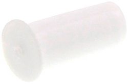 Wtyczka zamykająca CONTA-CLIP KDS/KES-VS 8 WH 28787.7, (Ø x D) 8 mm x 18.6 mm, poliamid 6.6, 25 szt.