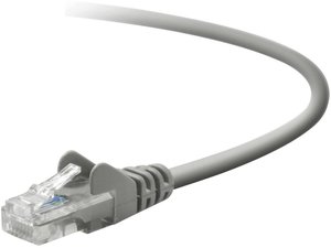 Kabel LAN Belkin A3L791R30M-S, 1 szt., RJ45, CAT 5e, U/UTP, 30.00 m, szary