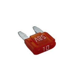 Bezpiecznik nożowy Mini Hansor ASP-M10, 58 V, 10 A, 1 szt.