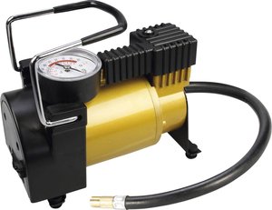 Sprężarka powietrza z metalową skokami i manometrem IWH 20242 Kompresor 7 bar