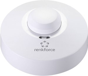 Czujnik ruchu HF Renkforce 1362921 360 ° IP20 biały