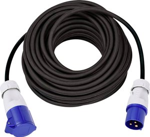 maxCamp 162413 zasilanie przedłużacz  16 A niebieski, czarny 15.00 m H07RN-F 3G 1,5 mm²
