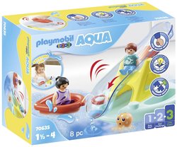 Wyspa kąpielowa ze zjeżdżalnią Playmobil 70635 1 szt.