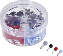Zestaw podwójnych końcówek Vogt Verbindungstechnik 737060, 0.75 mm² - 2.50 mm², 200 szt.