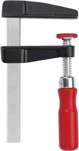 Ścisk śrubowy z odlewu ciśnieniowego LM 250/100 Bessey LM25/10 Maksymalna rozpiętość:250 mm  Posuw:100 mm
