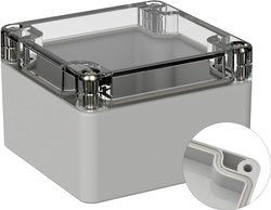 Obudowa zewnętrzna TRU COMPONENTS TC-9065448, (D x S x W) 82 x 80 x 55 mm, poliwęglan, 1 szt.