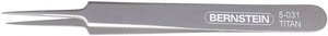 Pęseta tytanowa, Bernstein 5-031, super-spiczasata, długość 110 mm