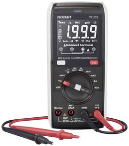 Multimetr VOLTCRAFT VC232 CAT III 600 V Kalibracja (ISO)