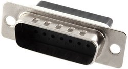 Listwa męska D-Sub econ connect ST15CR, rzędy: 2, styki: 15, 180 °, 1 szt.