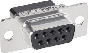 Gniazdo D-SUB TE Connectivity 164533-4, 25-pin, do zaciskania