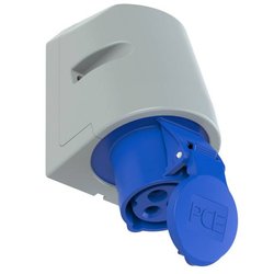 Gniazdo PCE 113-6tt, 230 V / AC, 16 A, IP44