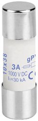 Bezpiecznik Weidmüller FUSE 10X38 3A 1000 VDC GPV 2783180000, 1000 V/DC, 3 A, 10.3 mm x 38 mm , 10 szt.