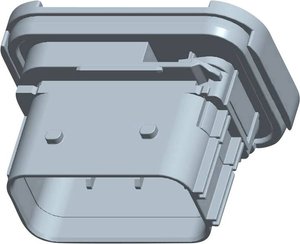 Obudowa złącza pin męskiego na kabel TE Connectivity MCP 1-2112162-1, automotive, piny: 21, 1 szt.