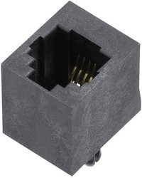 Złącze męskie RJ encitech RJJU-64-1407-E1V-088 3251-0024-08, RJ14, CAT 3, piny:6P4C, 1 szt.