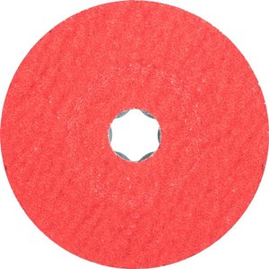 Tarcza fibrowa z ziarnem ceramicznym COMBICLICK Ø 115 mm CO-COOL 36 do stali nierdzewnej Tarcza ścierna PFERD CC-FS 115 CO-COOL 36 64193003  25 szt.