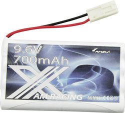 Pakiet akumulatorów (NiMH) 9.6 V 700 mAh  Amewi Stick Mini-Tamiya