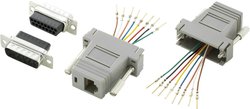 Adapter D-SUB złącze D-SUB 15 bieg. - Gniazdo RJ45 1 szt.
