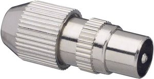 Wtyk koncentryczny metalowy Renkforce 0410323