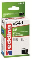 Edding Tusz Zamiennik HP 62XL, C2P05AE Czarny  atrament Edding EDD-541 18-541, 1 szt.