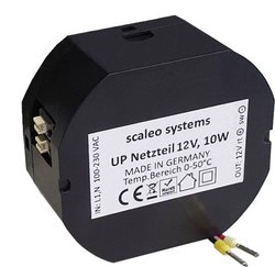 Zasilacz podtynkowy prim: 100-230Vac 50/60Hz sec: 12V DC, 10W, transformator, puszka przyłączeniowa Zasilacz AC/DC do zabudowy scaleo systems VV-210135-0 10 W 12 V/DC 1 szt.