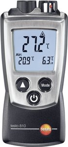 Pirometr testo 810 Optyka 6:1 -30 - +300 °C