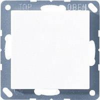 Jung A594-0WW Zaślepka z pierścieniem nośnym w kolorze alpejskim Osłona Jung A594-0WW śnieżnobiały