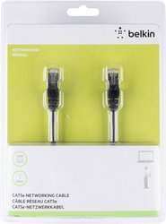 Kabel LAN Belkin A3L981BT10MBKHS, 1 szt., RJ45, CAT 6, S/FTP, 10.00 m, czarny